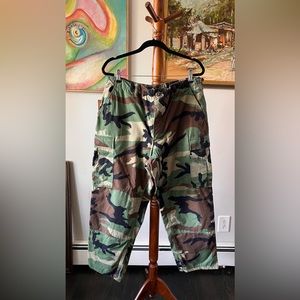 Army Fatigue Cargo Pants ( Medium)